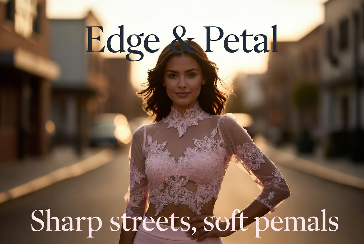 Edge & Petal Tops | Lace, Floral, Sheer, Denim & Summer Styles